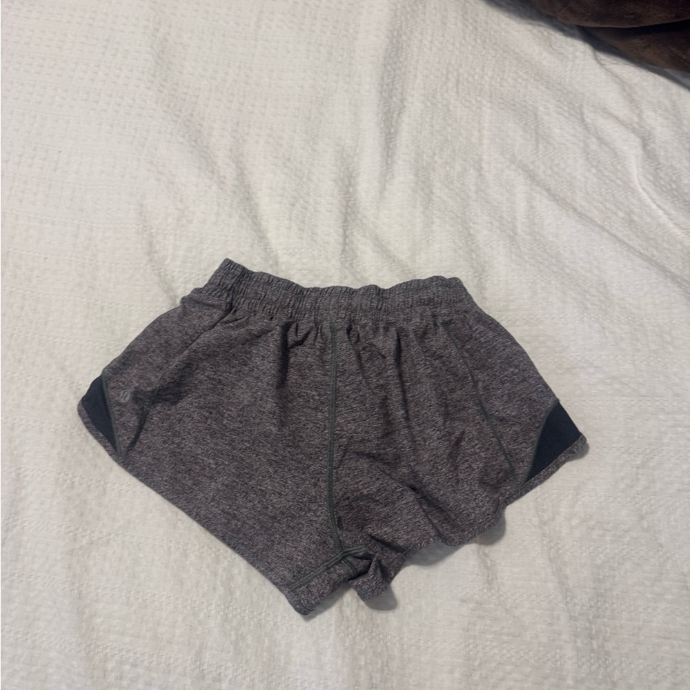 lululemon athletica Women's Heather Charcoal Athletic Shorts